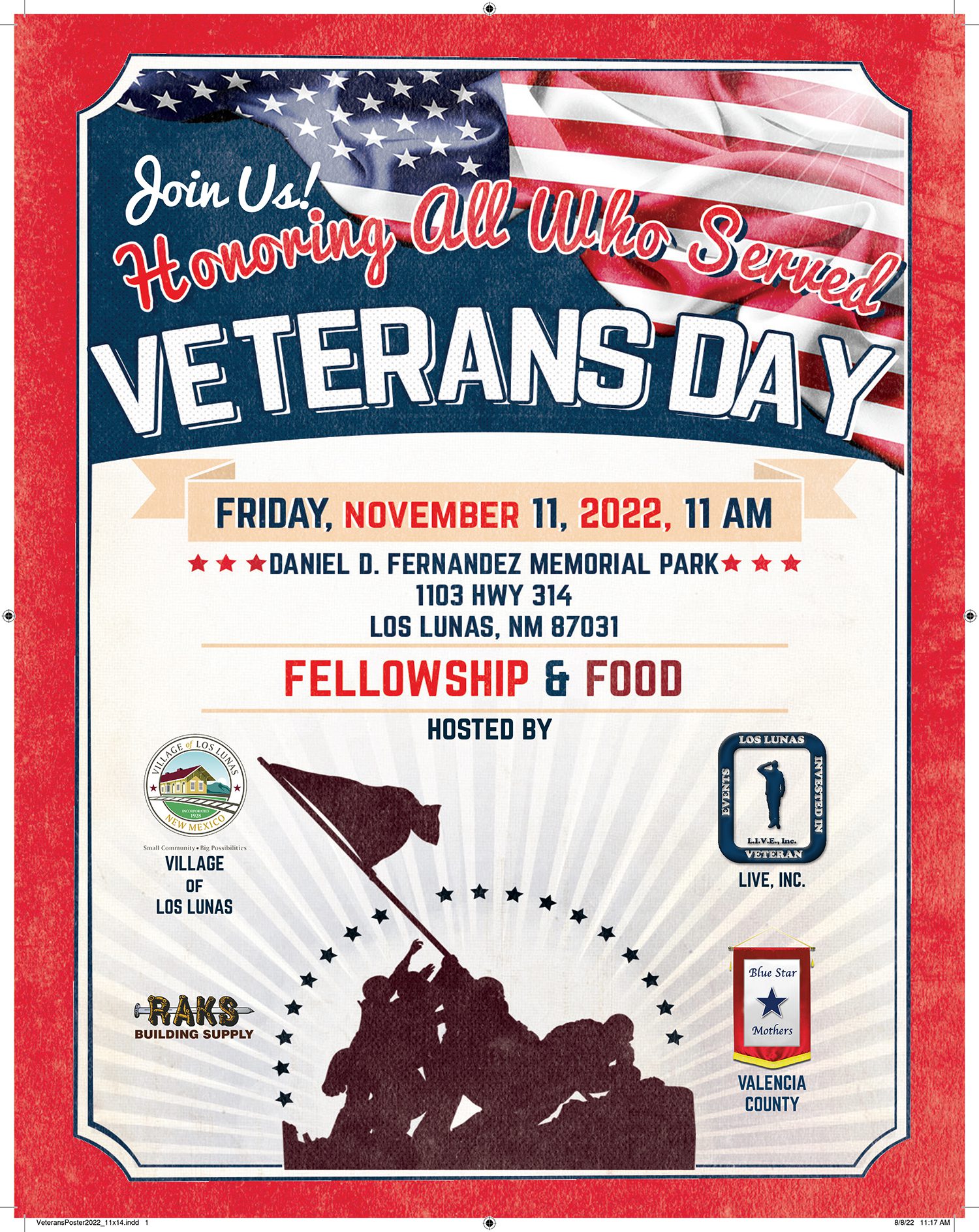 Veterans Day observed in New Mexico Events, specials, statements