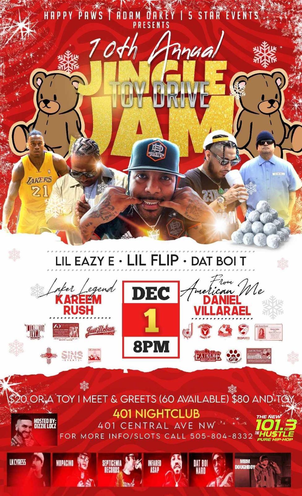 Annual Jingle Jam Toy Drive to raise money for International District ...