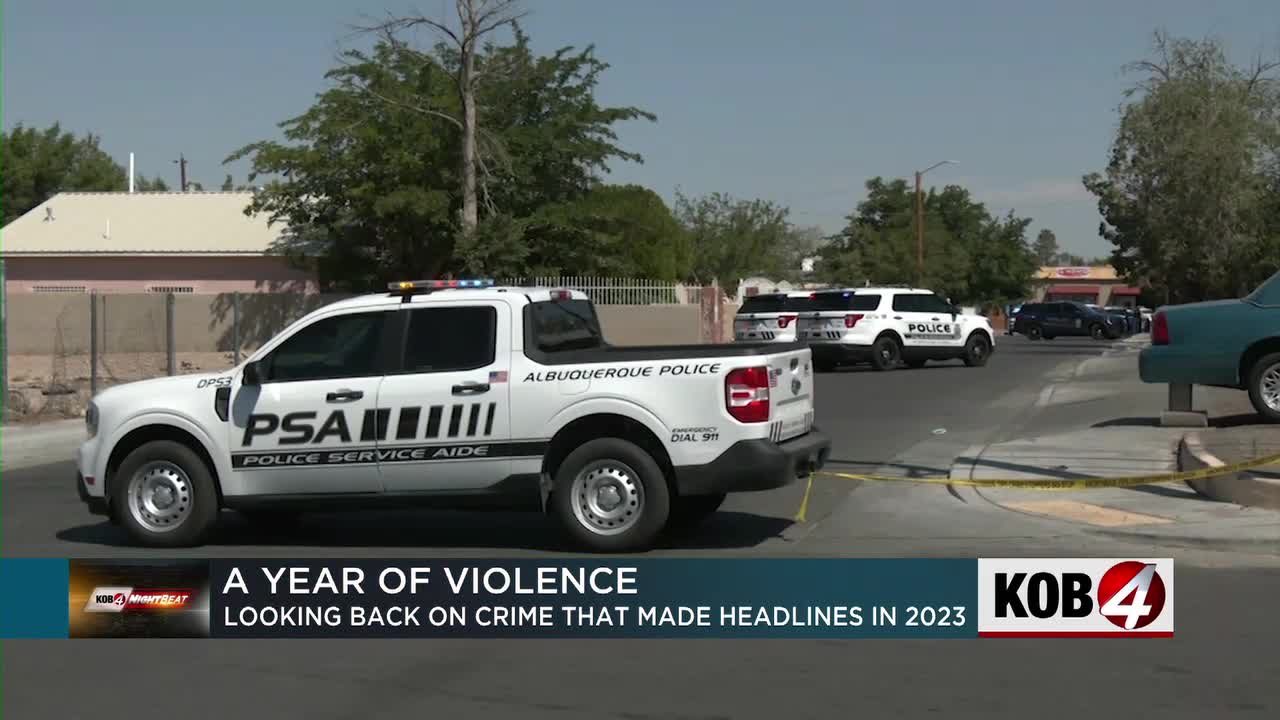 Looking back at crime in Albuquerque during 2023