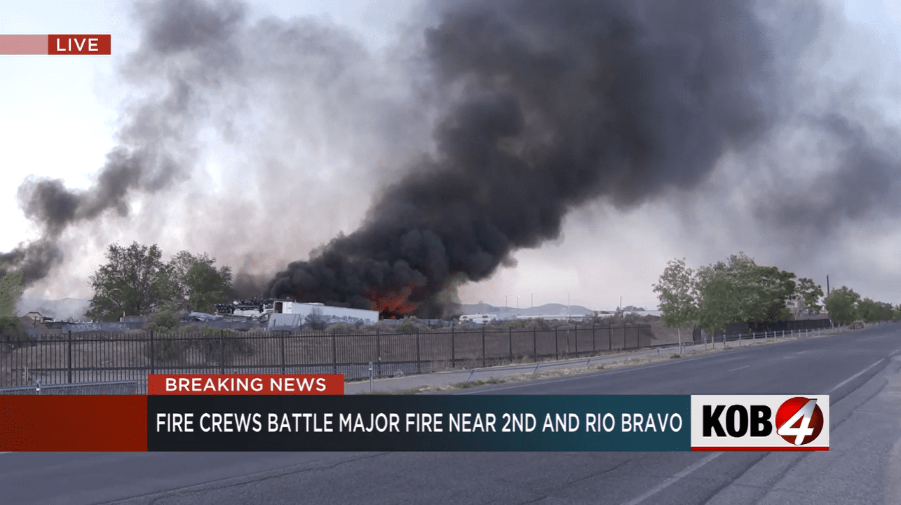 BCFR crews battle fire at 3 South Valley properties