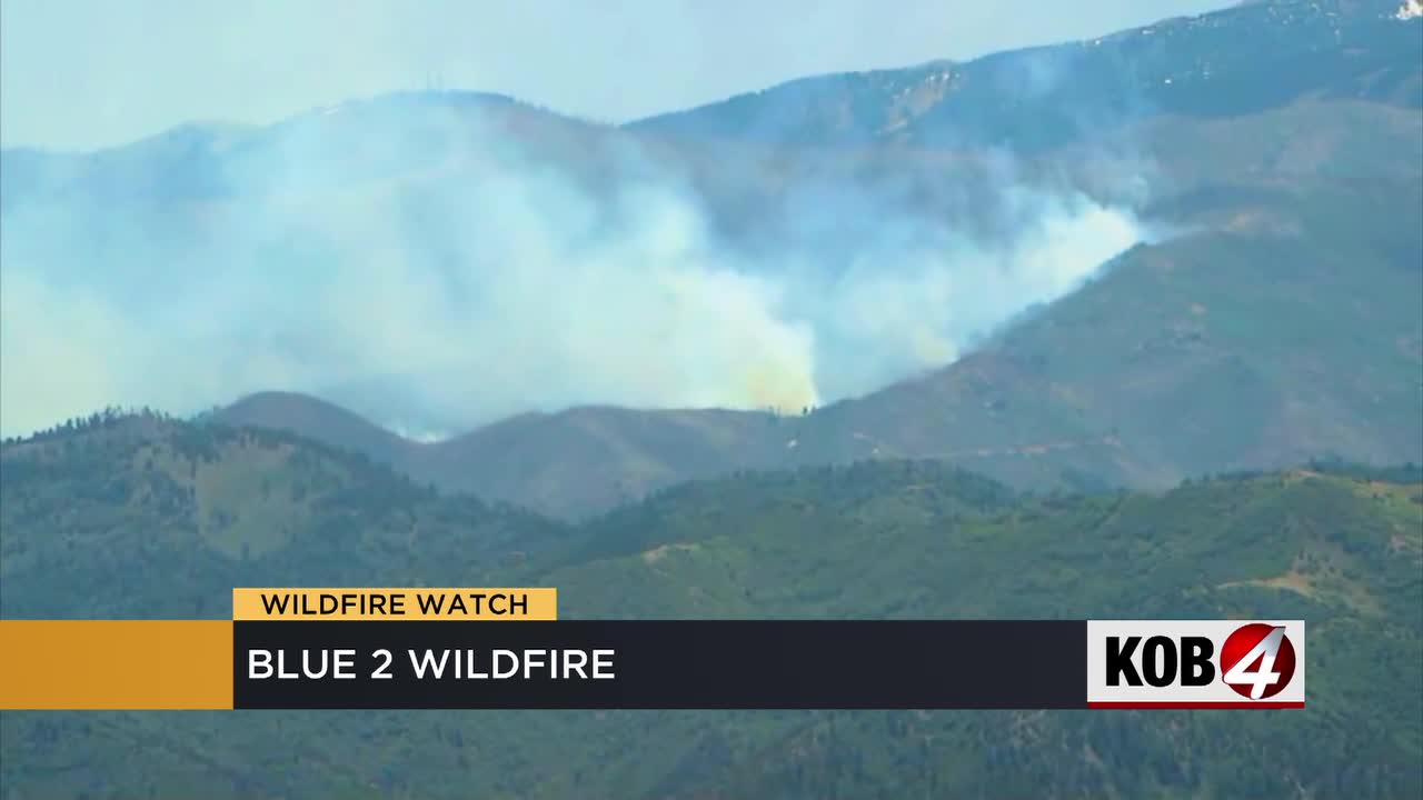 Blue 2 Fire in Lincoln National Forest: Over 3,400 Acres Burned, Evacuation Orders Issued