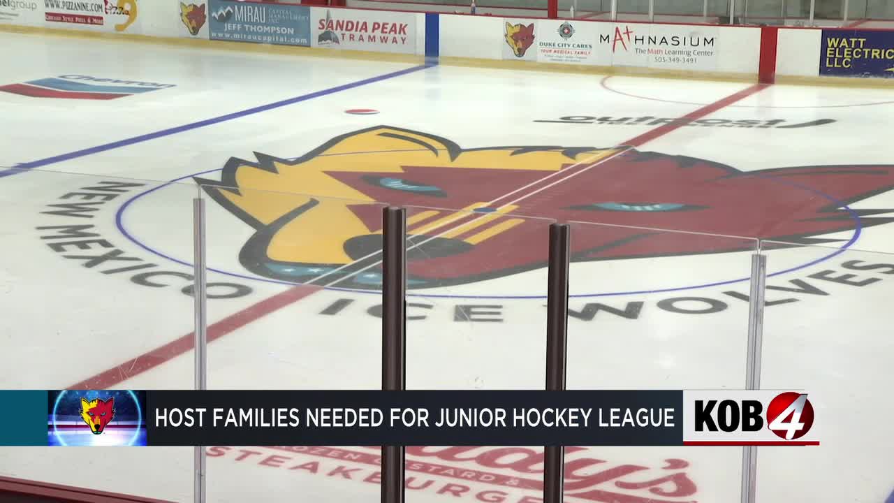 Host families needed for Junior Hockey League players