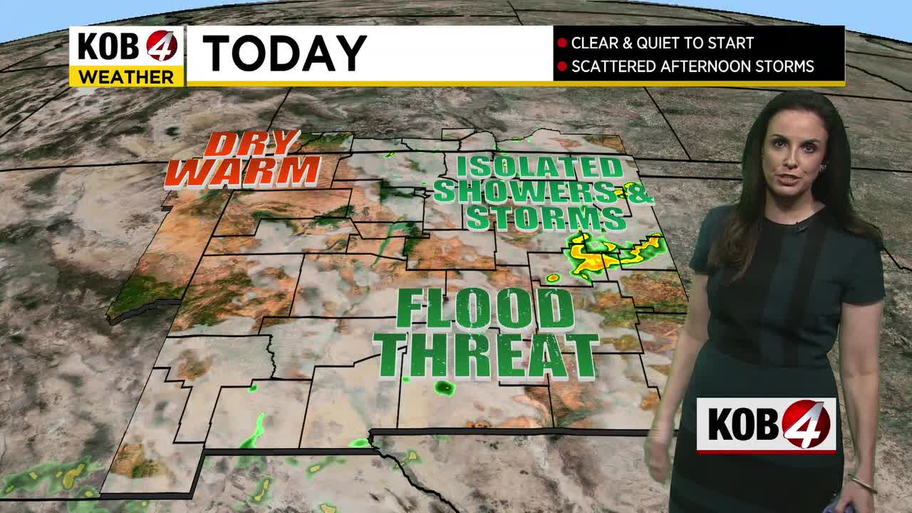 Kira Miner: Scattered storms may roll in Tuesday
