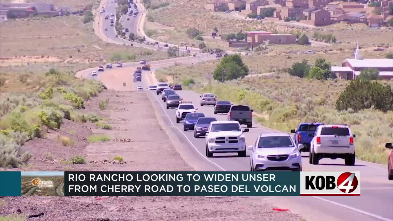 Rio Rancho looks to widen portion of Unser Boulevard next year