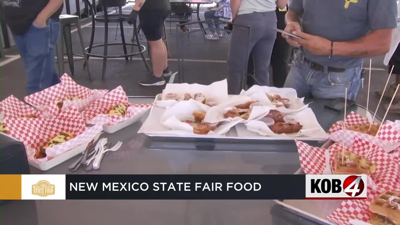 What unique foods can you find at the New Mexico State Fair?