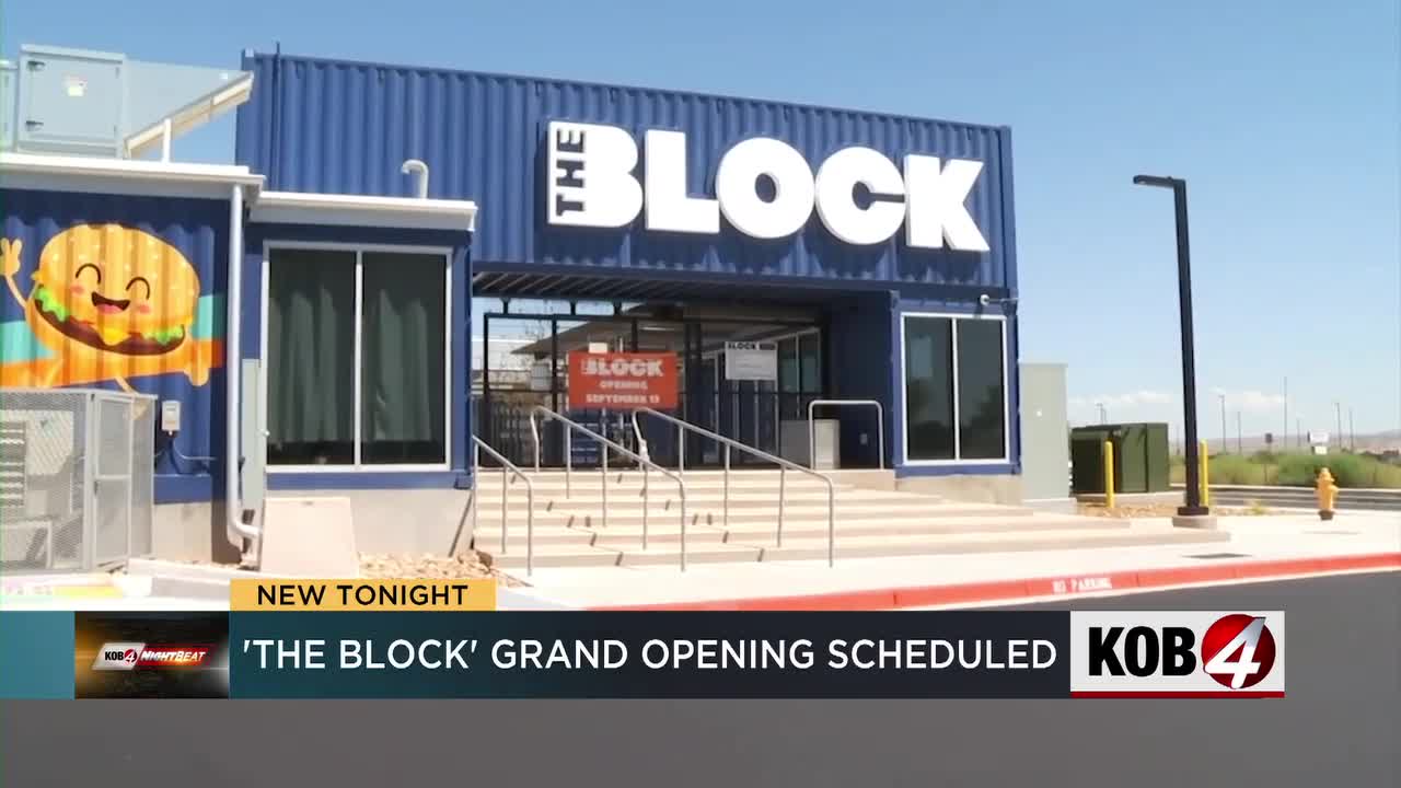 The Block gets ready to open in Rio Rancho