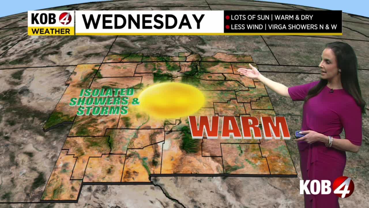 Mostly dry days ahead for New Mexico