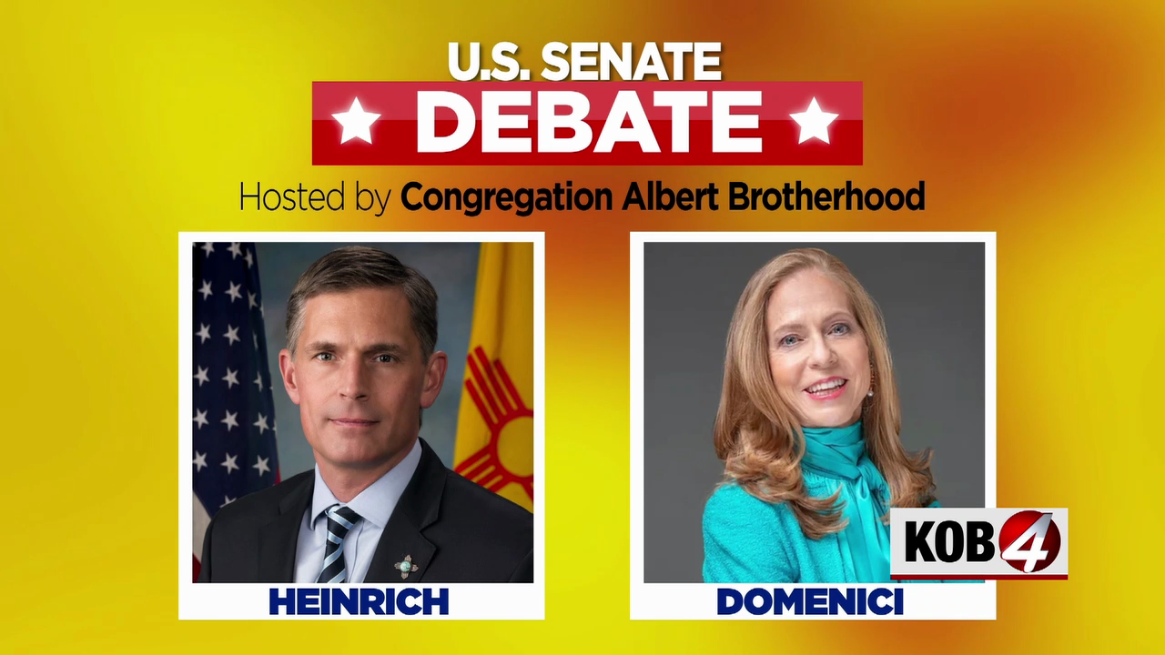 New Mexico US Senate Debate: Martin Heinrich and Nella Domenici