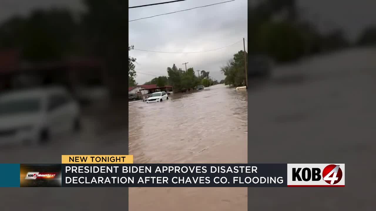 President Biden approves disaster declaration after deadly Chaves County flooding