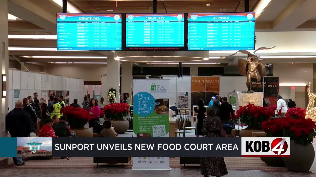 Albuquerque International Sunport unveils new food court