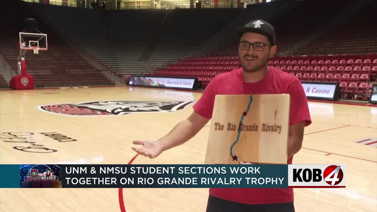 UNM and NMSU students create new rivalry trophy