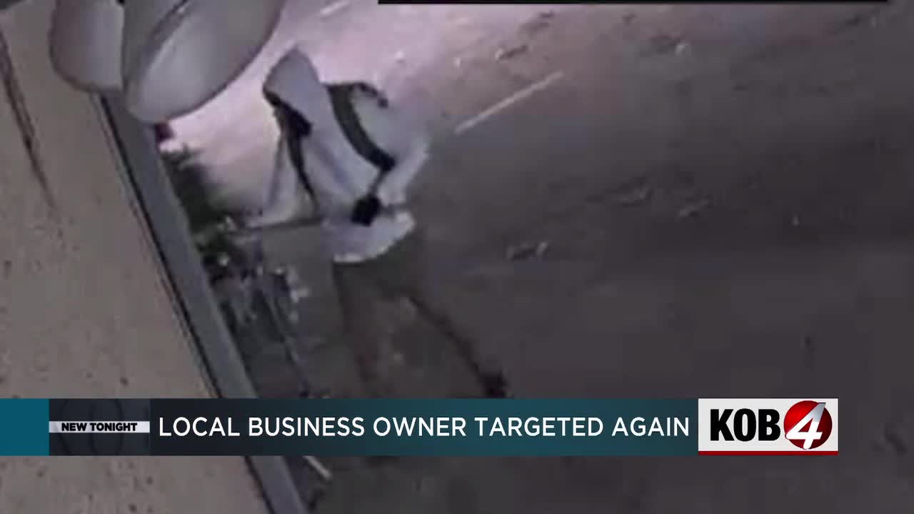 Local business owner deals with another break-in after moving store location