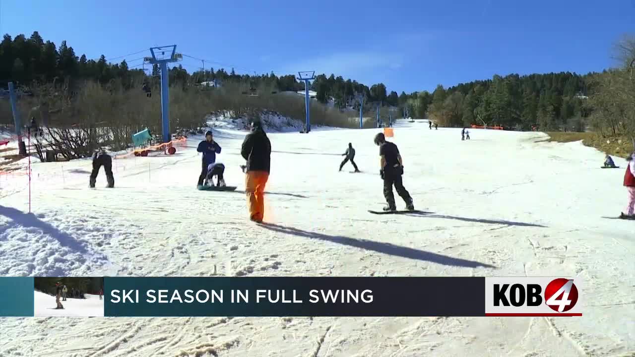 New Mexico ski season in full swing despite warm December