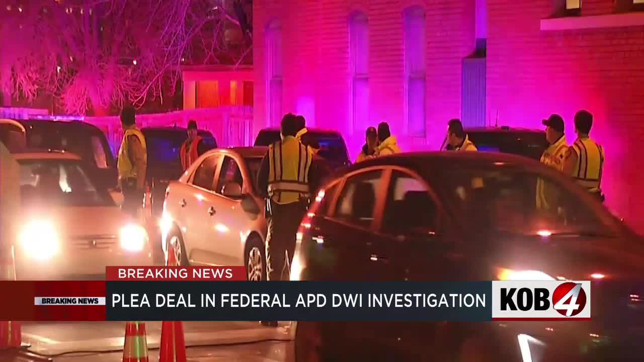 Plea deal in federal APD DWI investigation