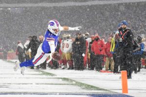 Josh Allen Has TDs Passing, Rushing And Receiving As Bills Rout 49ers ...